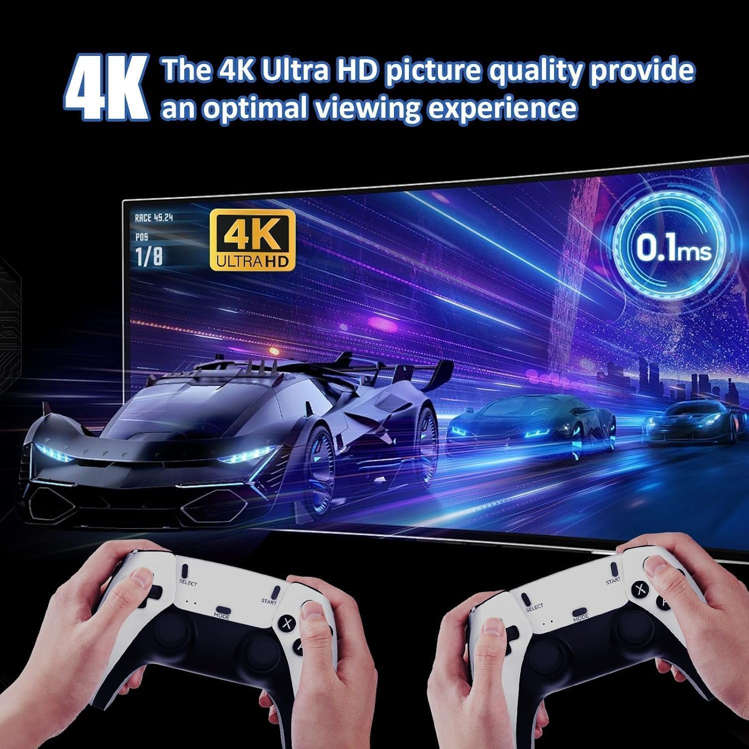2.4G SEM FIO Controller Gamepad